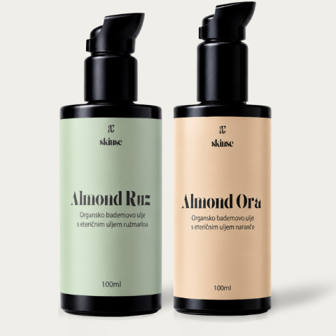 bademovo ulje set