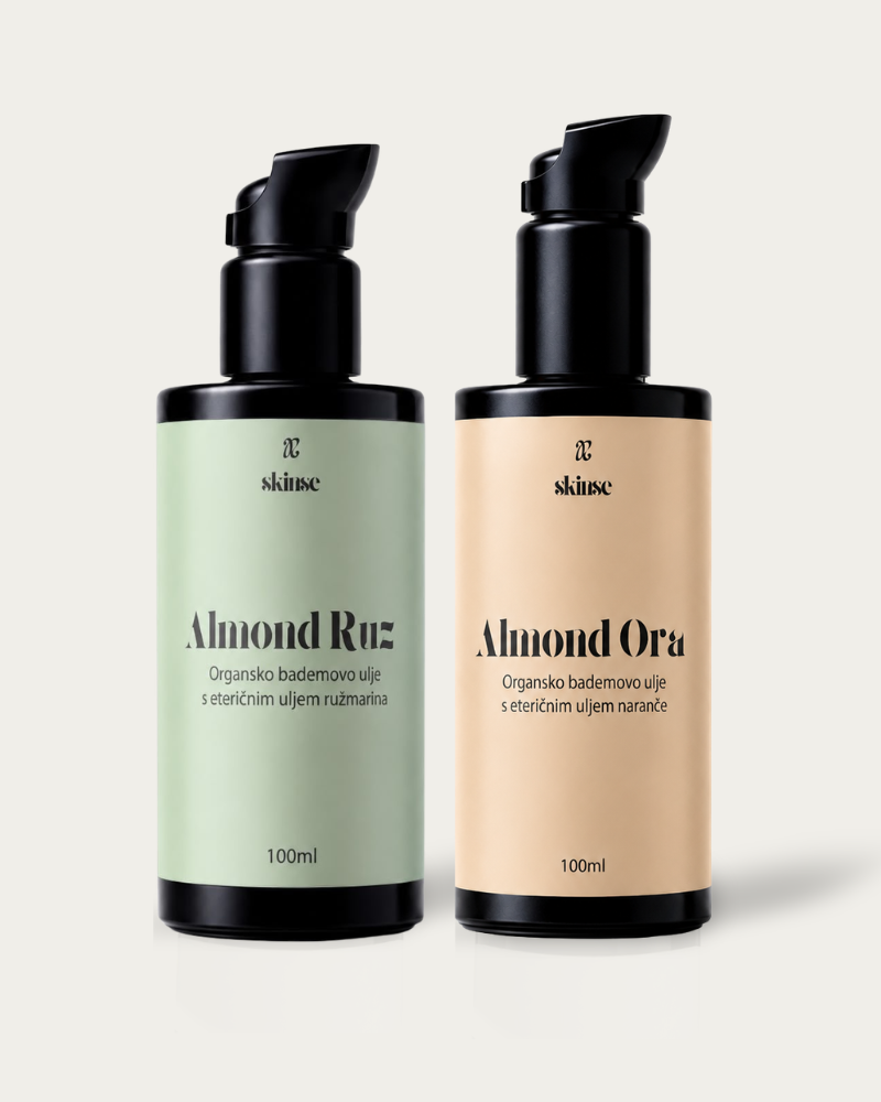 bademovo ulje set
